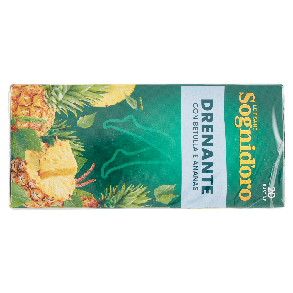 Sognid'oro le Tisane Drenante con Betulla e Ananas bustine 20 x 1,8 g