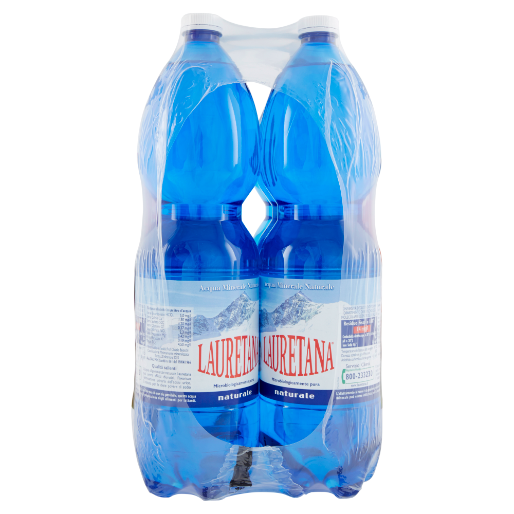 Lauretana naturale 6 x 1500 ml