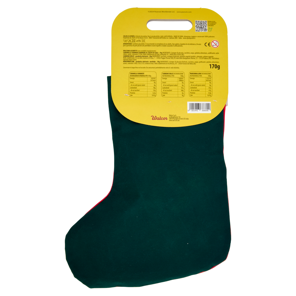 Walcor Calza Peanuts 170 g