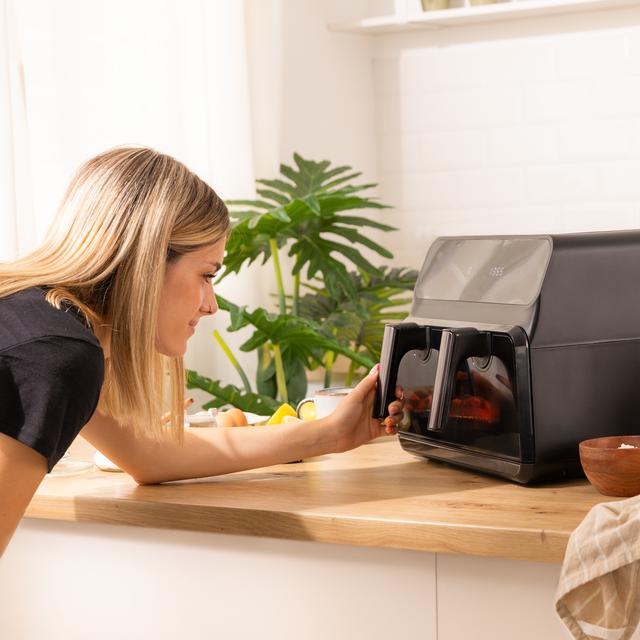 Cecotec 04986 friggitrice Singolo 9 L Indipendente 2850 W Friggitrice ad aria calda Nero