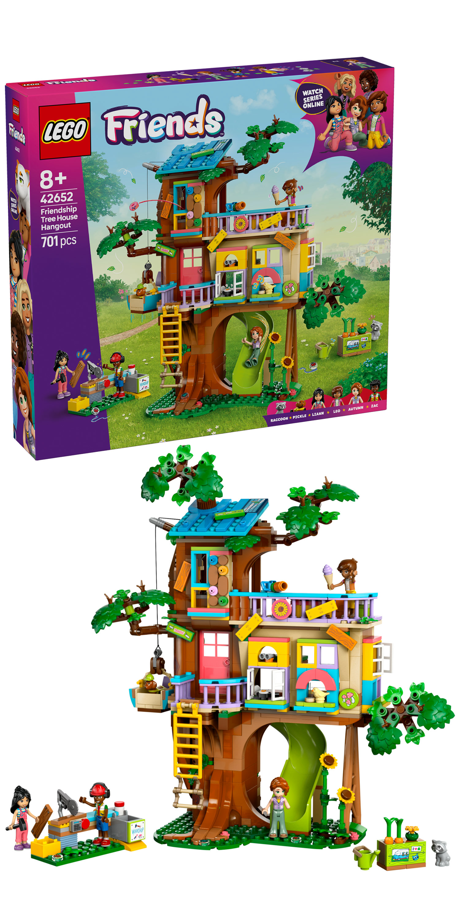 LEGO Friends Casa sull’albero dell’amicizia