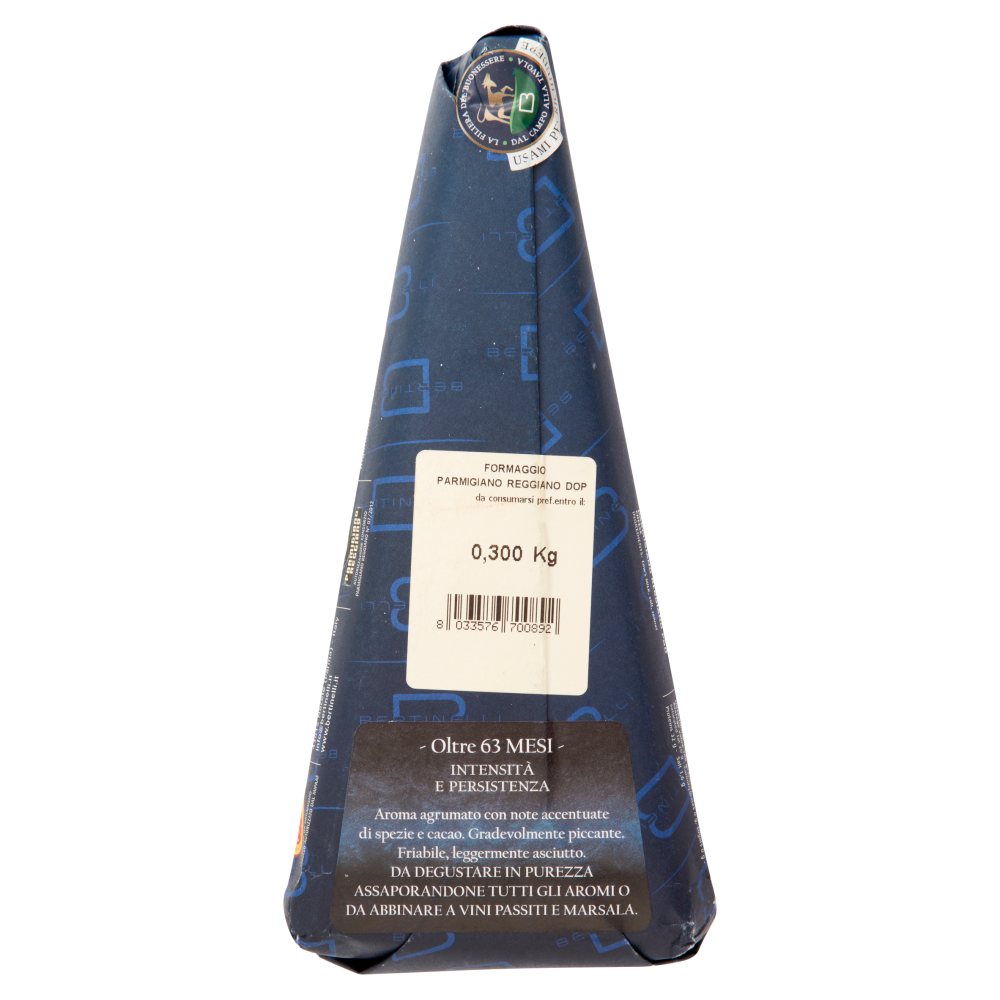 Bertinelli Parmigiano Reggiano DOP Oltre 63 Mesi Special Edition 0,300 Kg