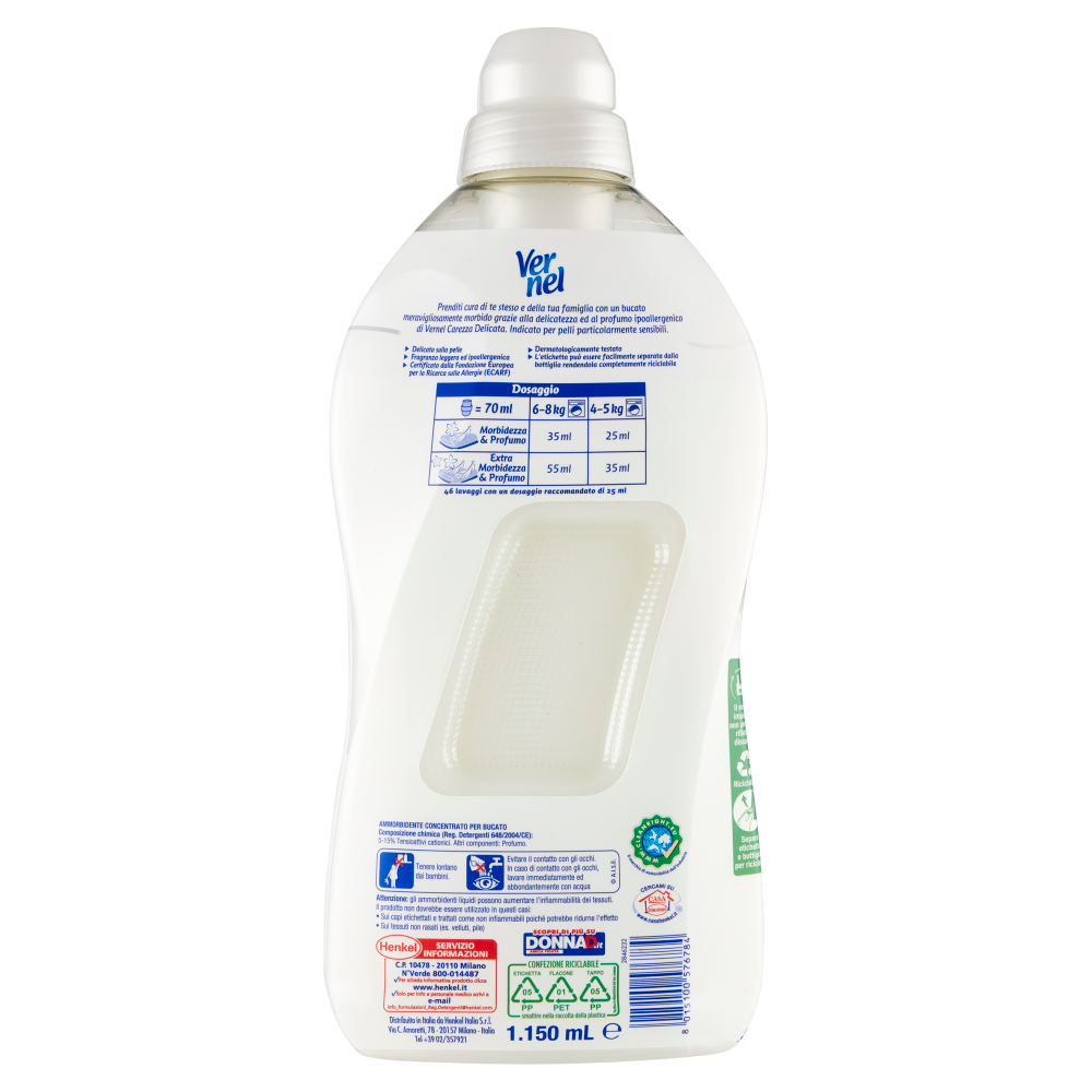 VERNEL Concentrato Carezza Delicata 1,15L