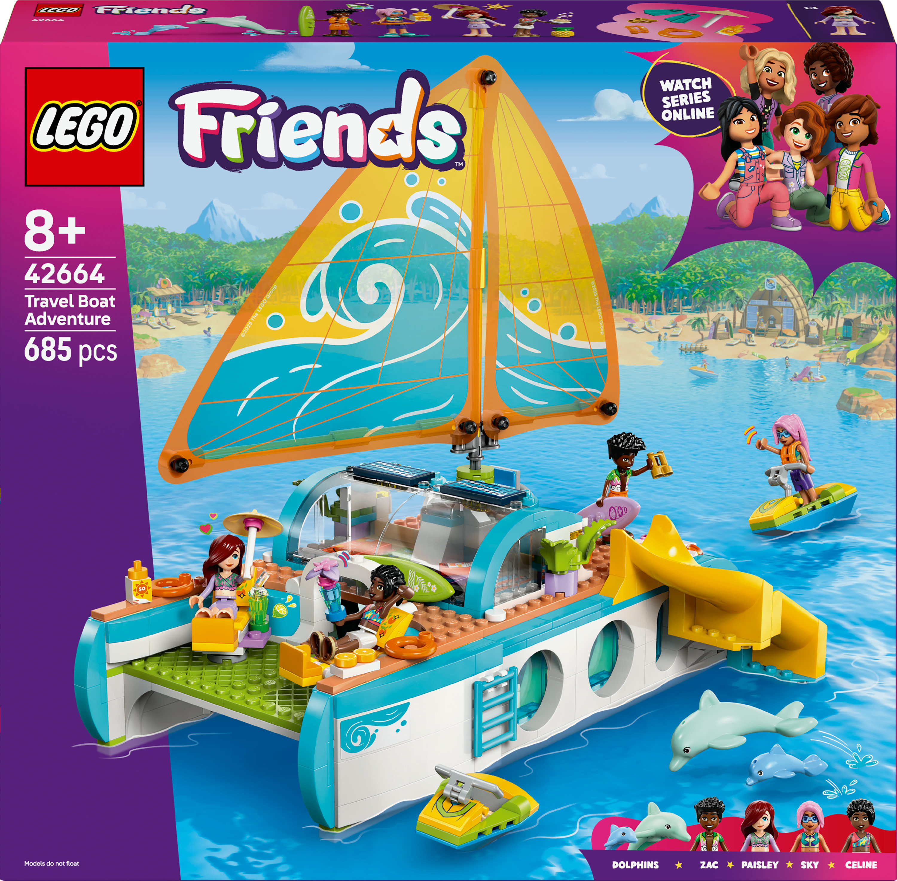 LEGO Friends Avventura sul catamarano