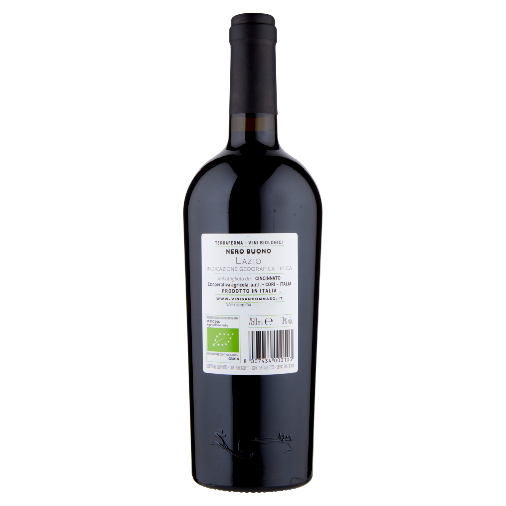 San Tommaso Terraferma Sigaraio Nero Buono Lazio IGT 750 ml
