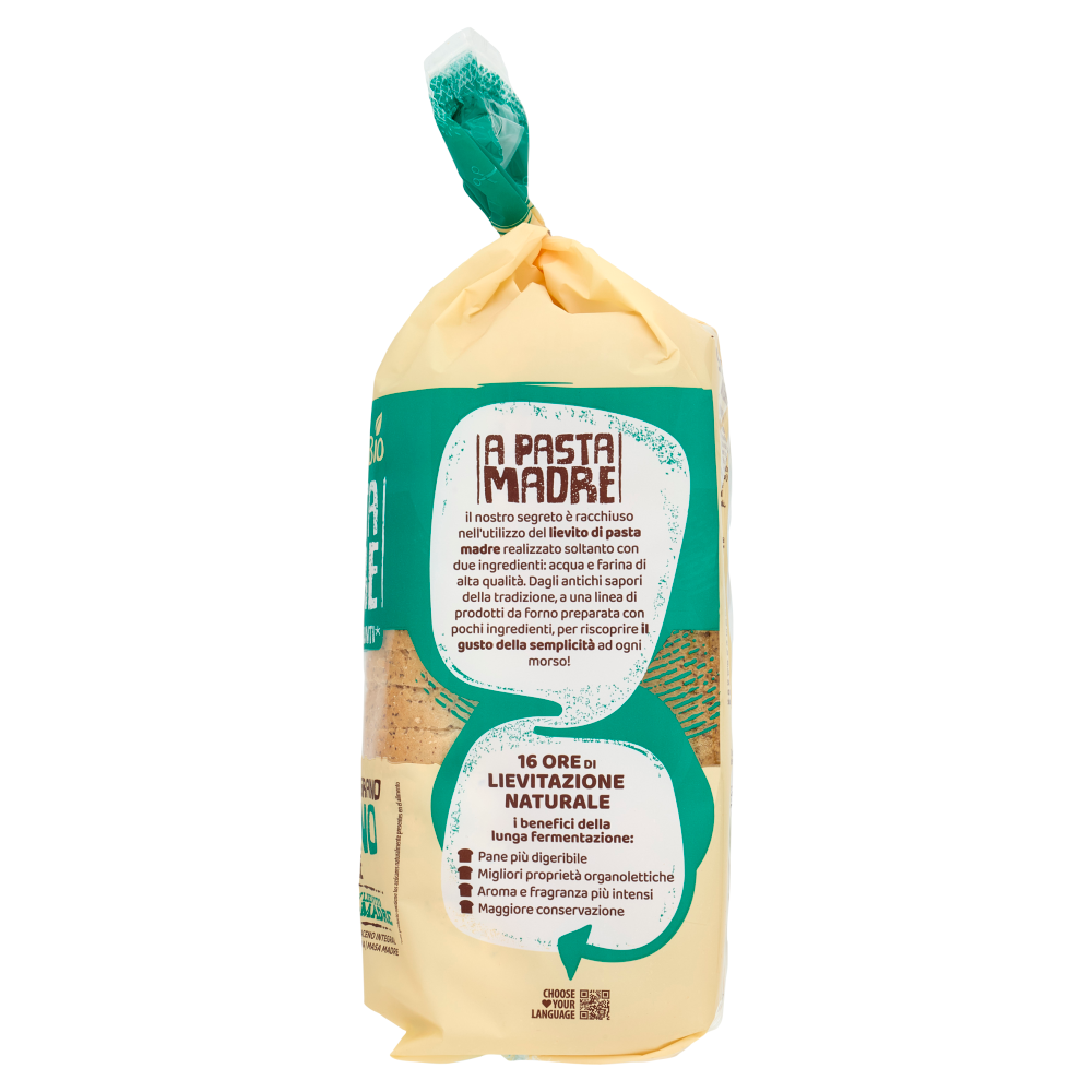 YukyBio A Pasta Madre Pane Biologico al Grano Saraceno Integrale 400 g