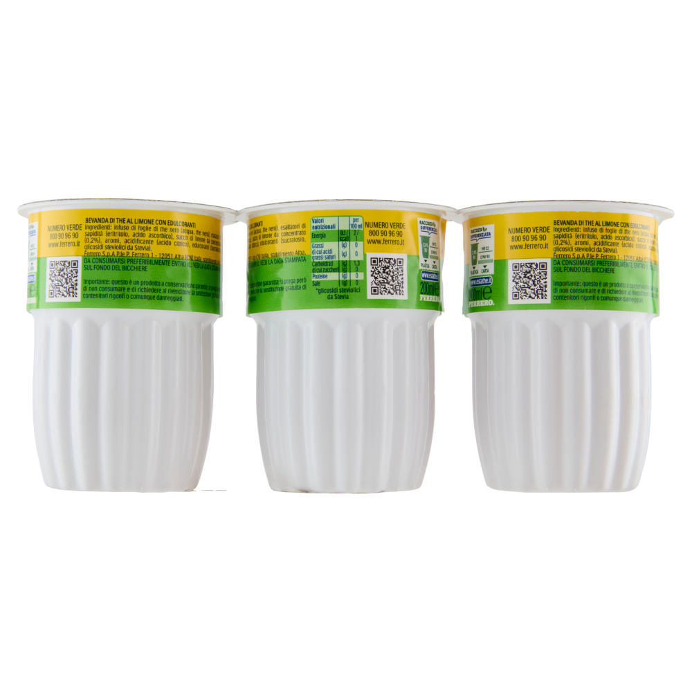 Estathé zero limone 3 x 200 ml