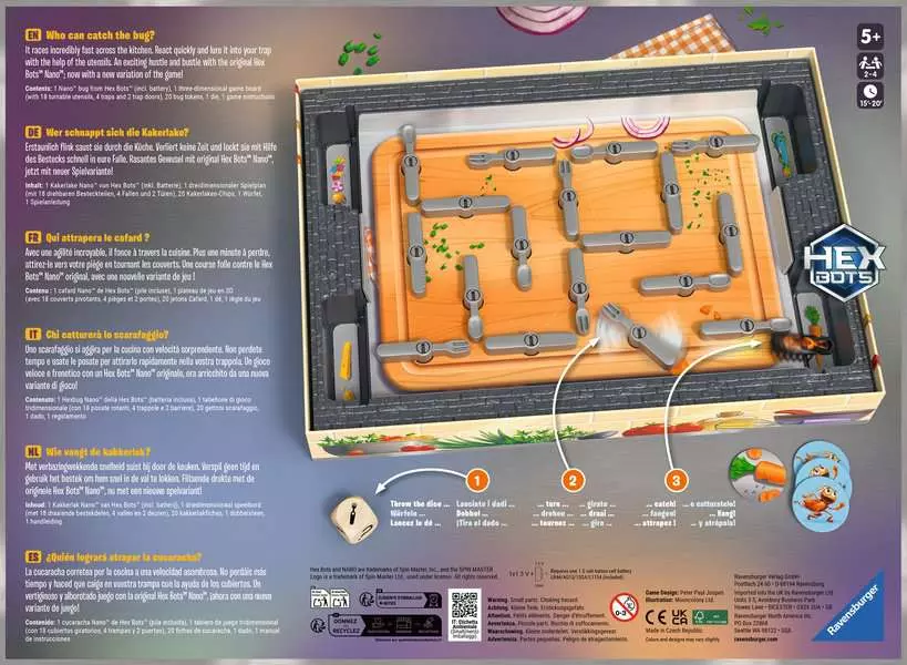 Ravensburger 22440 gioco da tavolo La Cucaracha
