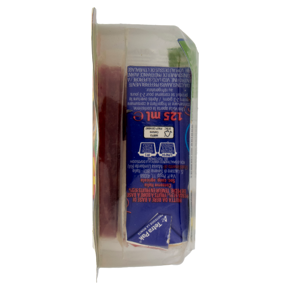 Citterio UnDueTris! merenda Frullato alla Pesca + Bastoncini di Salame + Grissini Senza Glutine 160g