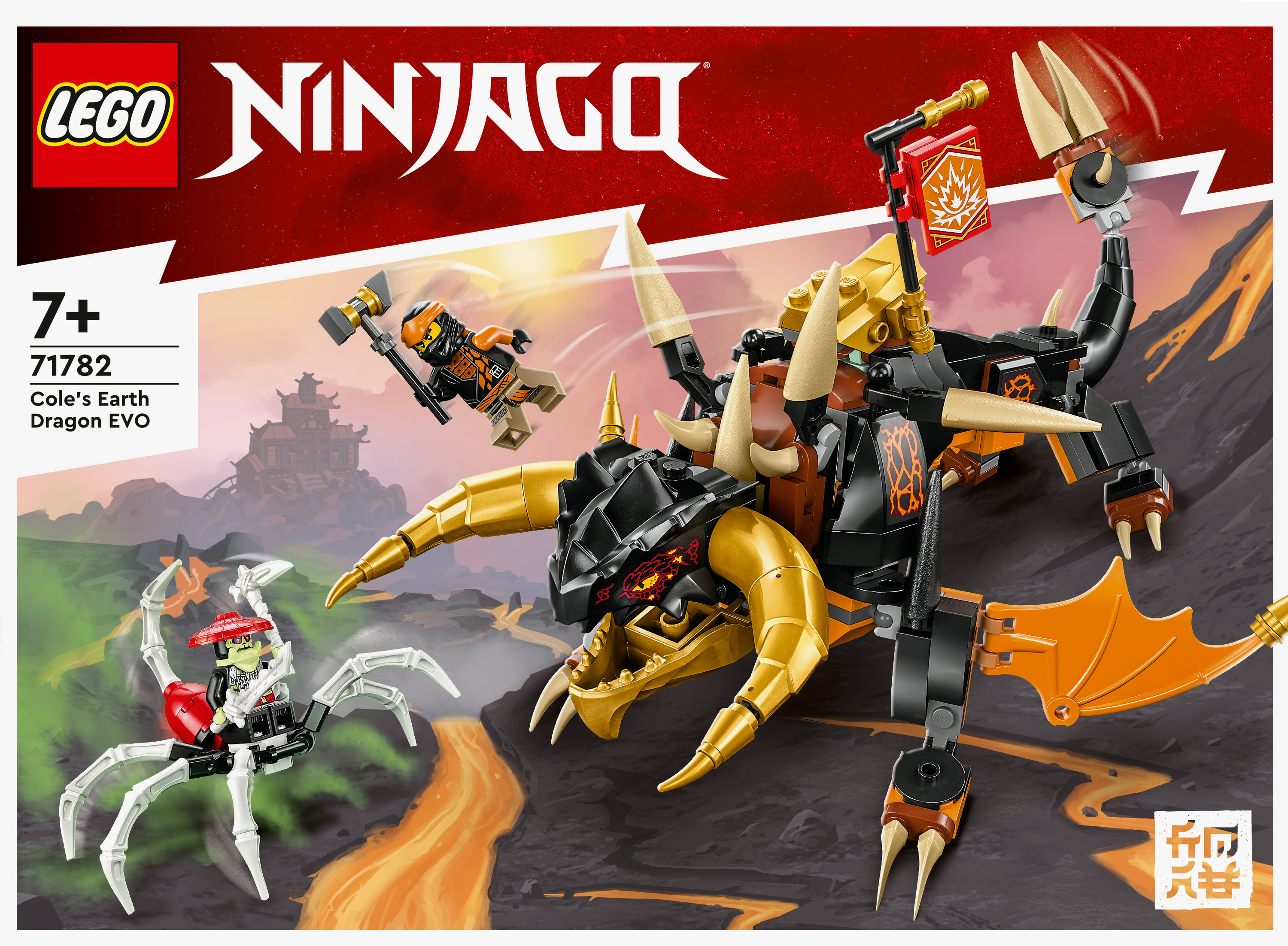 LEGO NINJAGO Drago di Terra di Cole - EVOLUTION