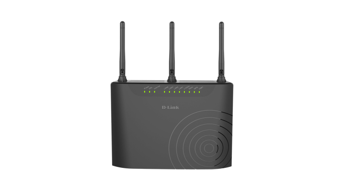 D-Link DSL-3682 router wireless Fast Ethernet Dual-band (2.4 GHz/5 GHz) Nero