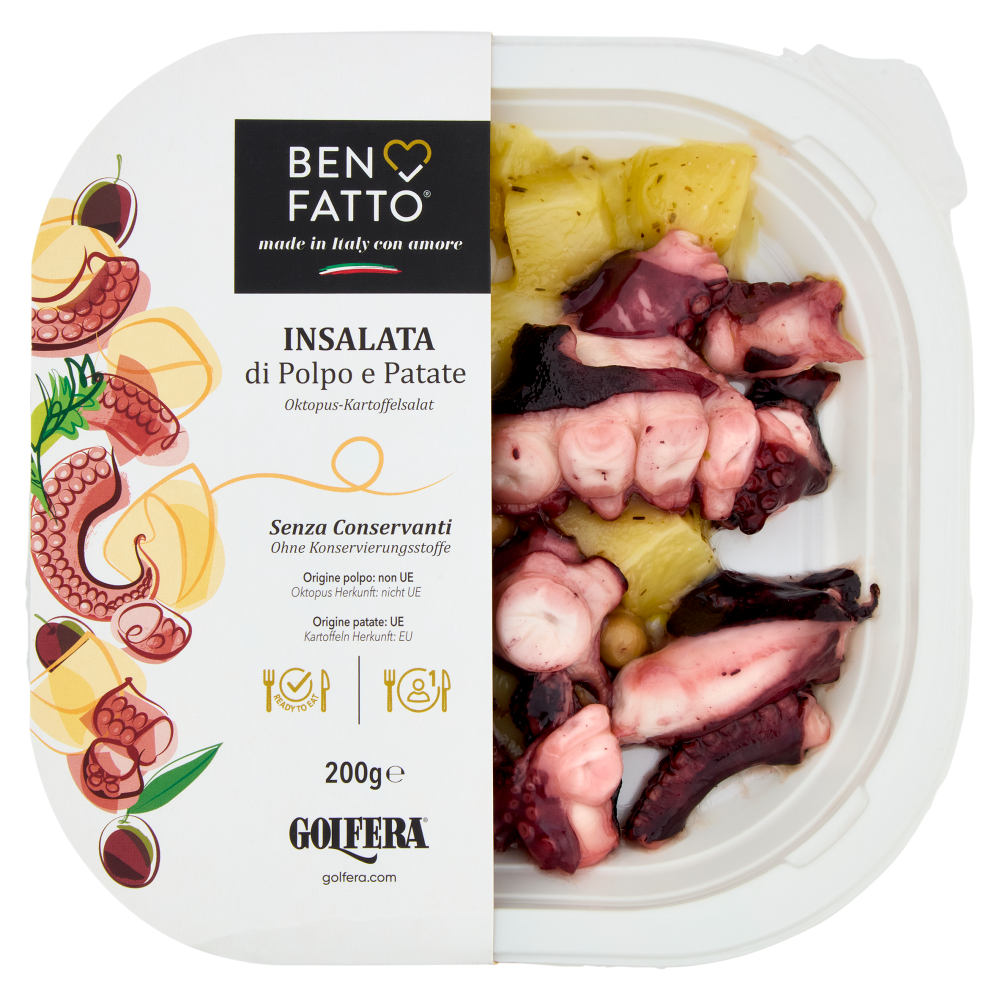Golfera Ben Fatto Insalata di Polpo e Patate 200 g