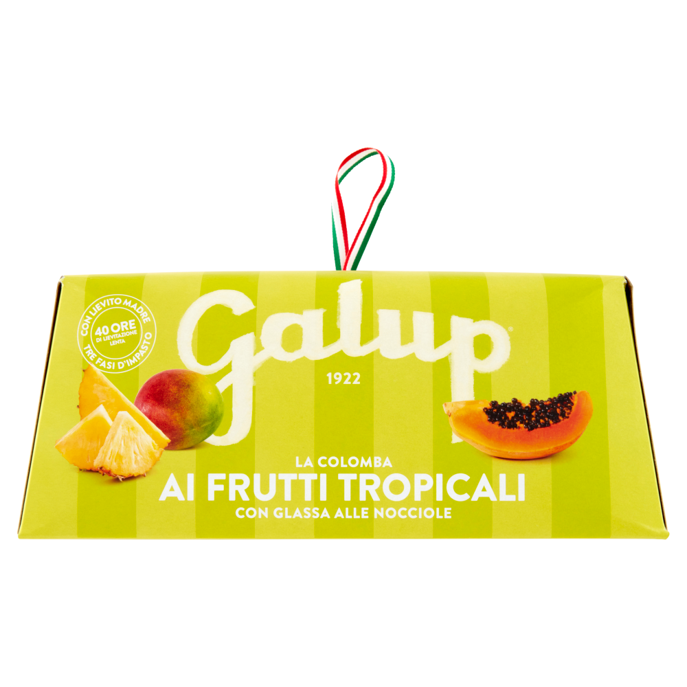 Galup la Colomba ai Frutti Tropicali con Glassa alle Nocciole 750 g