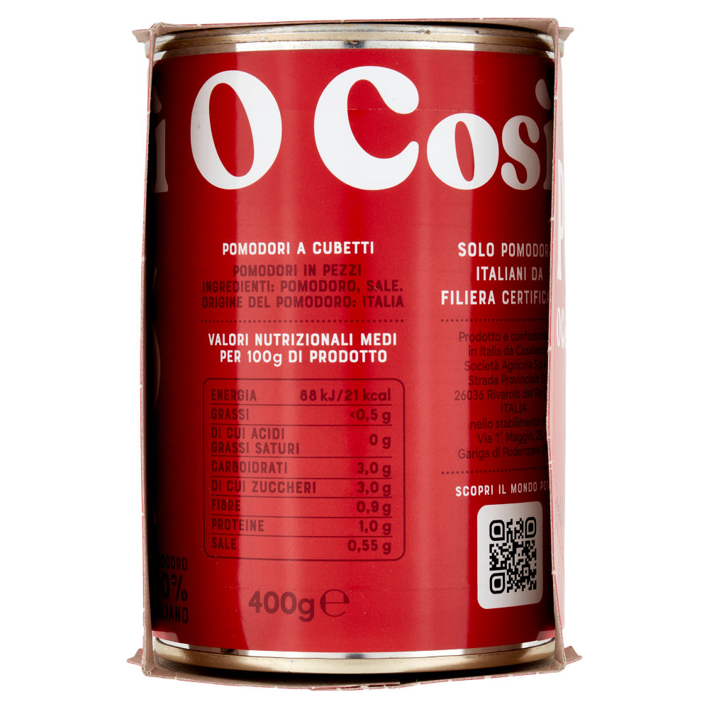 Pomì Pomodori a Cubetti 2 x 400 g