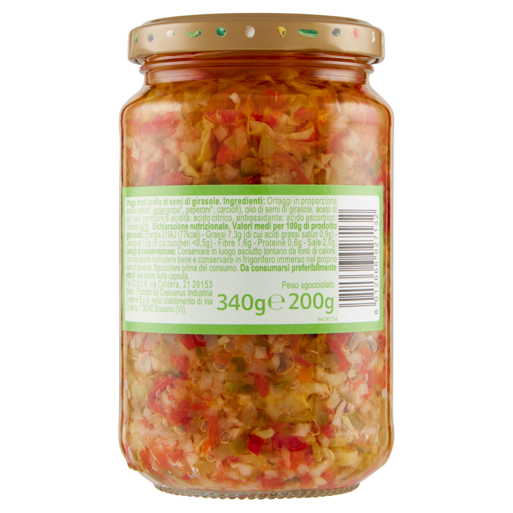 Carrefour Classic Misto per Toast in Olio di Semi di Girasole 340 g