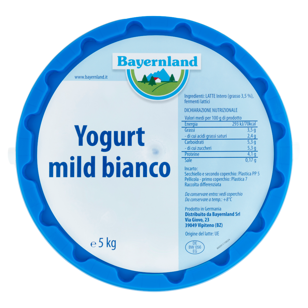 Bayernland Yogurt mild bianco 5 kg