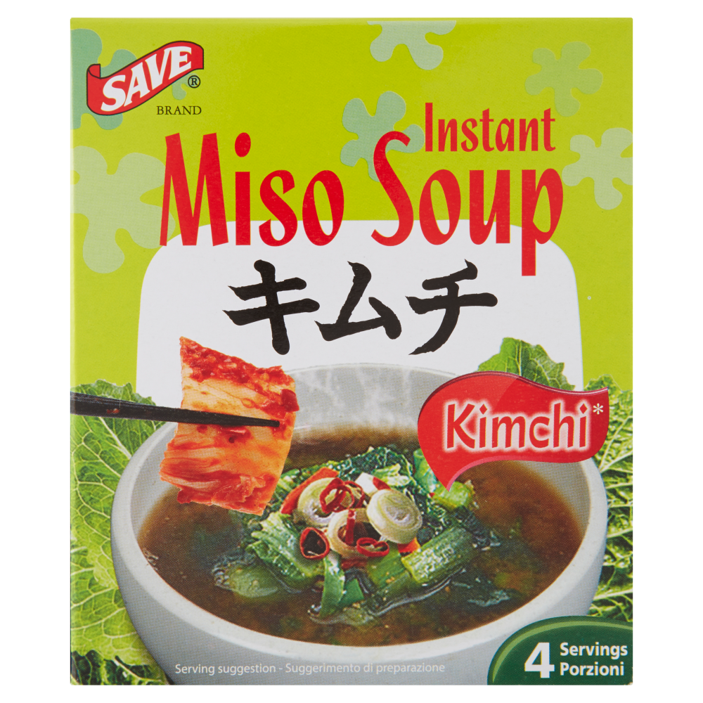 Save Instant Miso Soup Kimchi* 4 x 8 g Carrefour