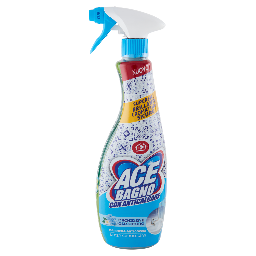 Ace Bagno con Anticalcare Orchidea e Gelsomino Senza Candeggina 600 ml