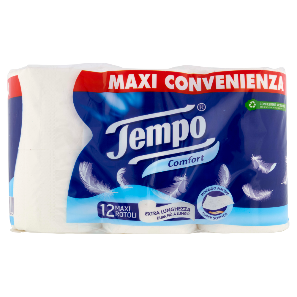 Tempo Comfort Maxi Rotoli 12 pz