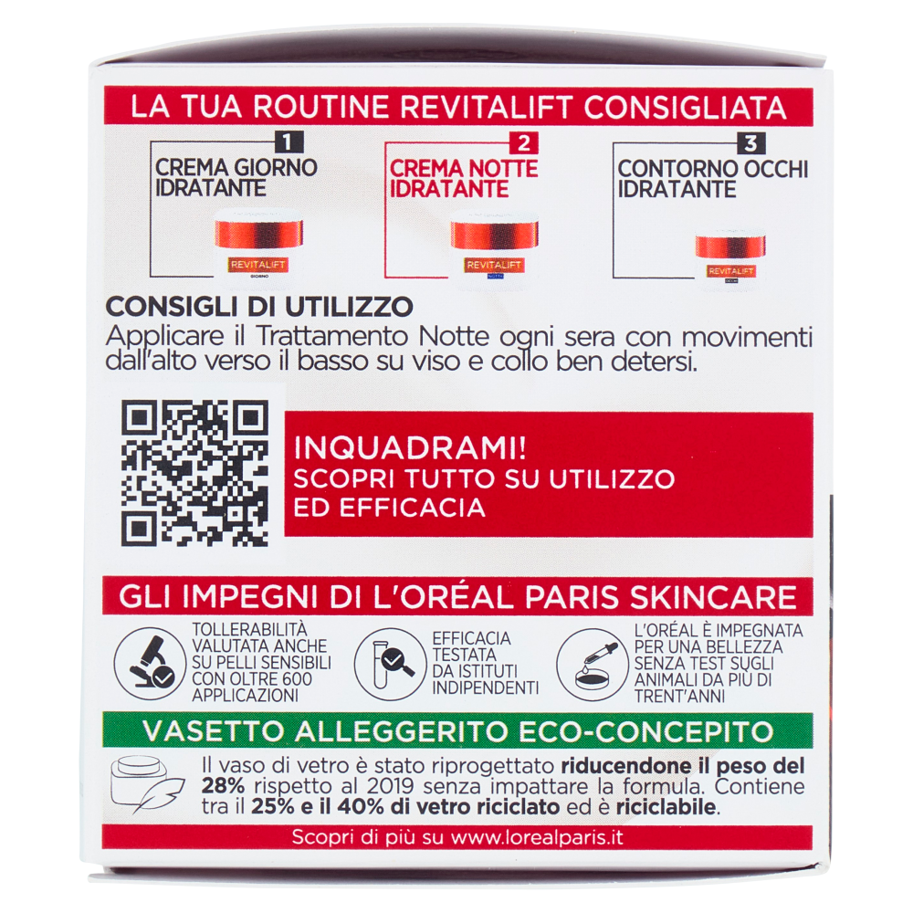 L'Or&eacute;al Paris Revitalift Crema Idratante Notte Anti-rughe 50 ml