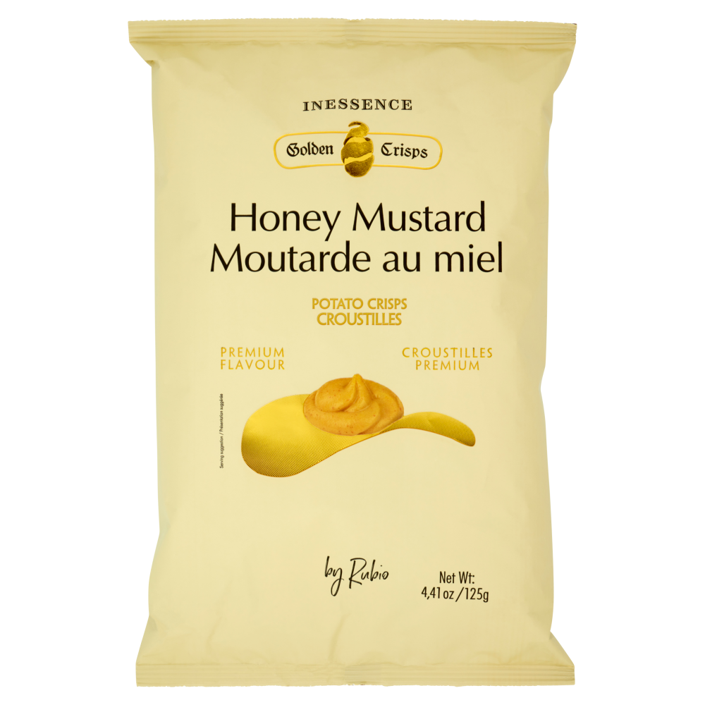 Inessence Honey Mustard Potato Crisps 125 g