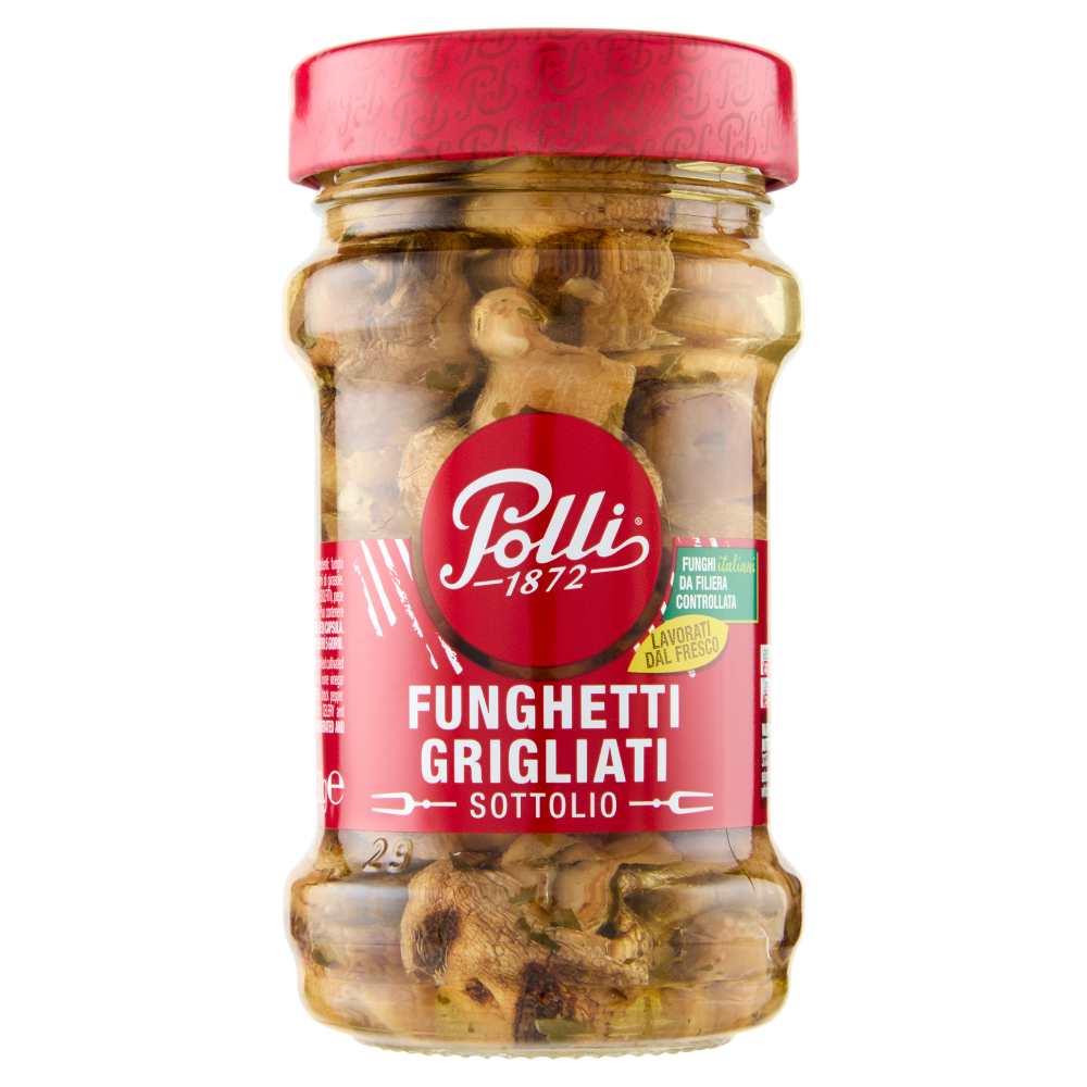 Polli Funghetti Grigliati Sottolio 190g