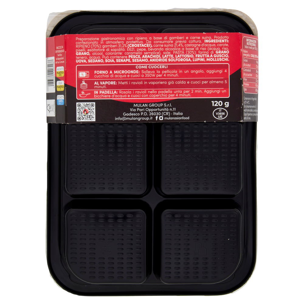 Mulan Ravioli Shao Mai al vapore 120 g