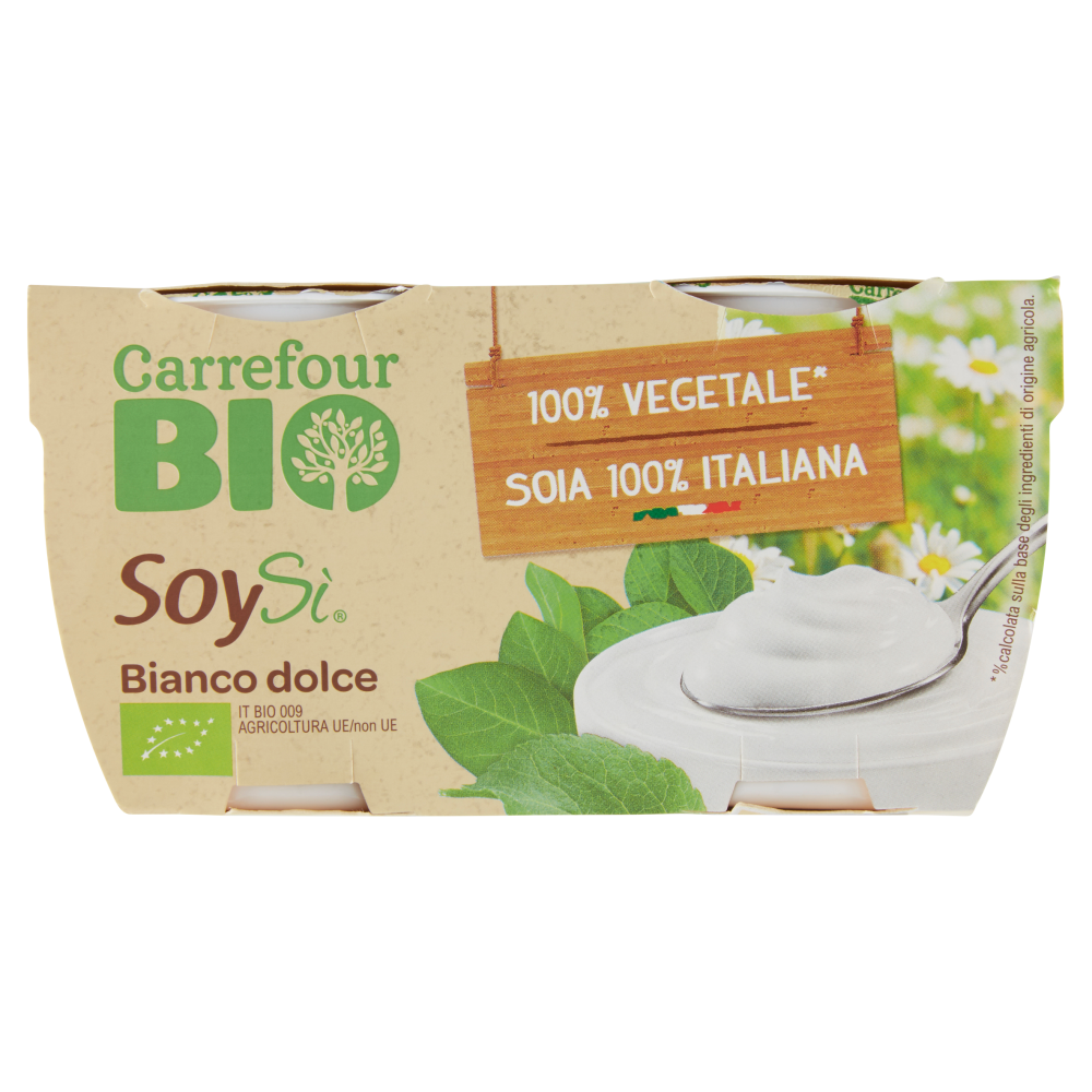 Carrefour Bio SoySì Bianco dolce 2 x 125 g