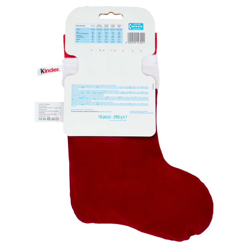 Kinder Calza Classic 10 pezzi 290 g