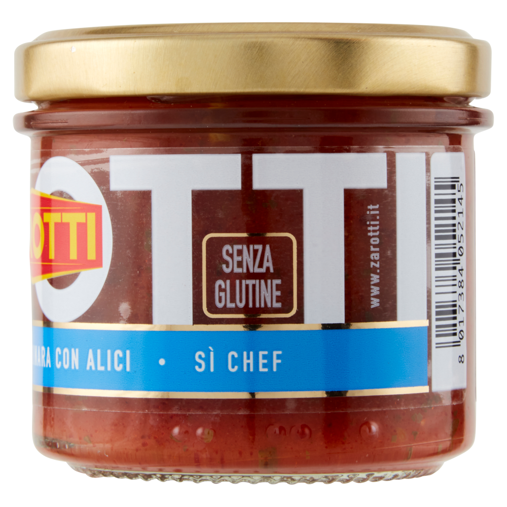 Zarotti S&igrave; Chef Sugo alla Marinara con Alici 110 g