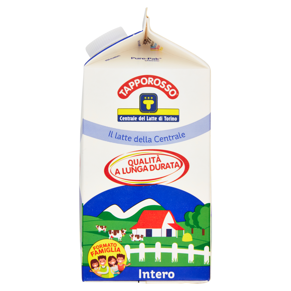 Centrale del Latte di Torino Tapporosso Qualit&agrave; a Lunga Durata Intero 1,5 litri