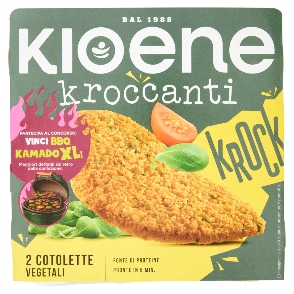 Kioene Kroccanti 2 Cotolette Vegetali 200 g