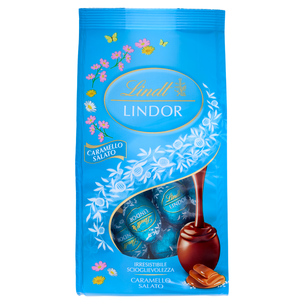Lindt Lindor Bag Ovetti al Caramello Salato 180 g