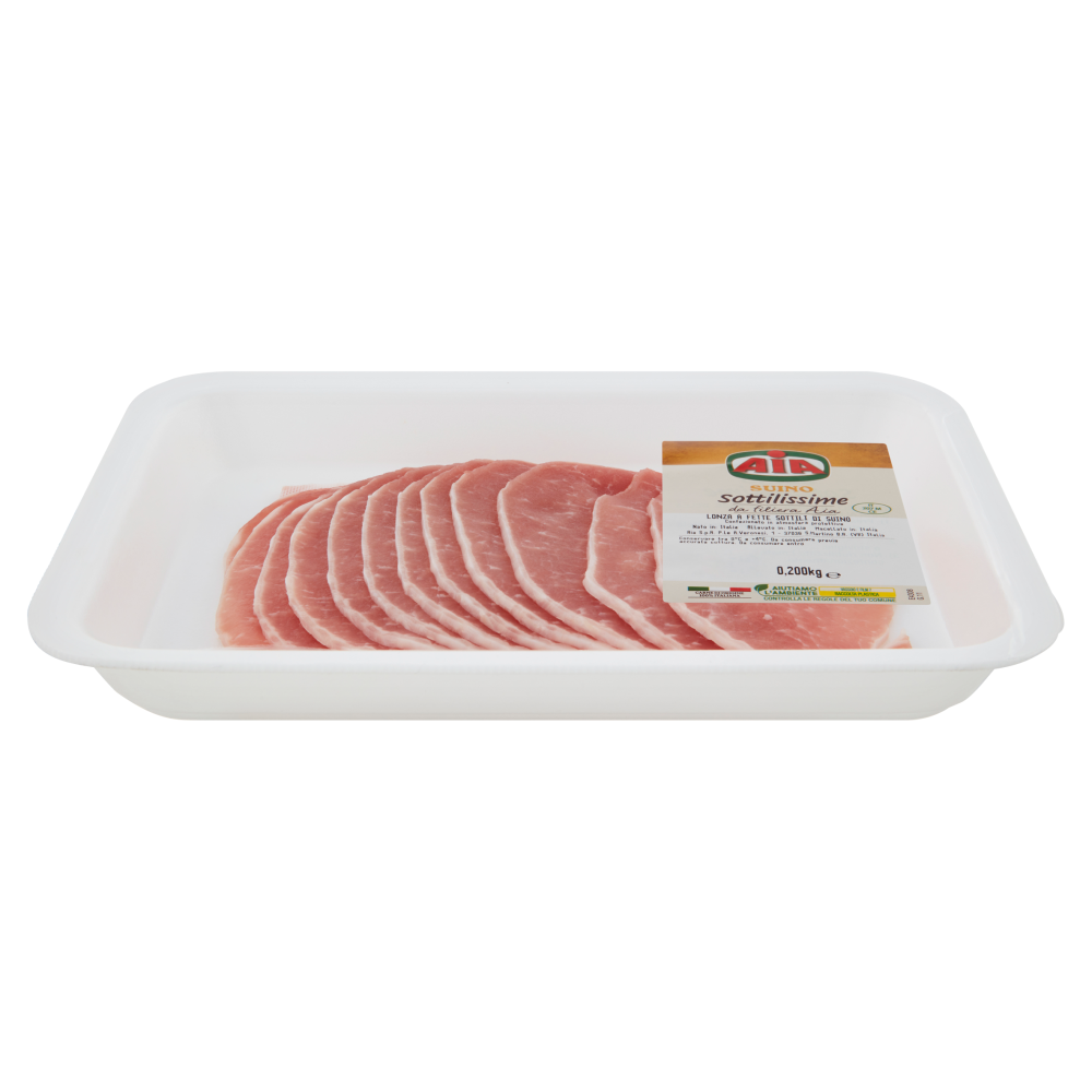 Aia Suino Sottilissime 0,200 kg