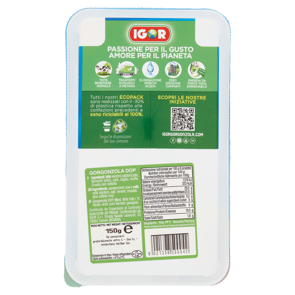 Igor Gorgonzola Dolce DOP 150 g