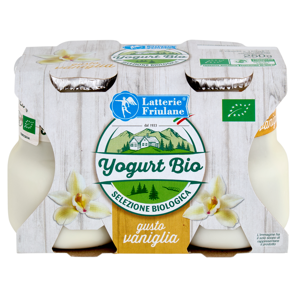 Latterie Friulane Yogurt Bio gusto vaniglia 2 x 125 g