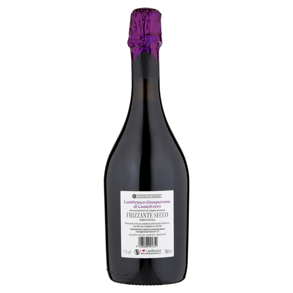 Cantina di Sorbara Stelo Lambrusco Grasparossa di Castelvetro DOP 75 cl