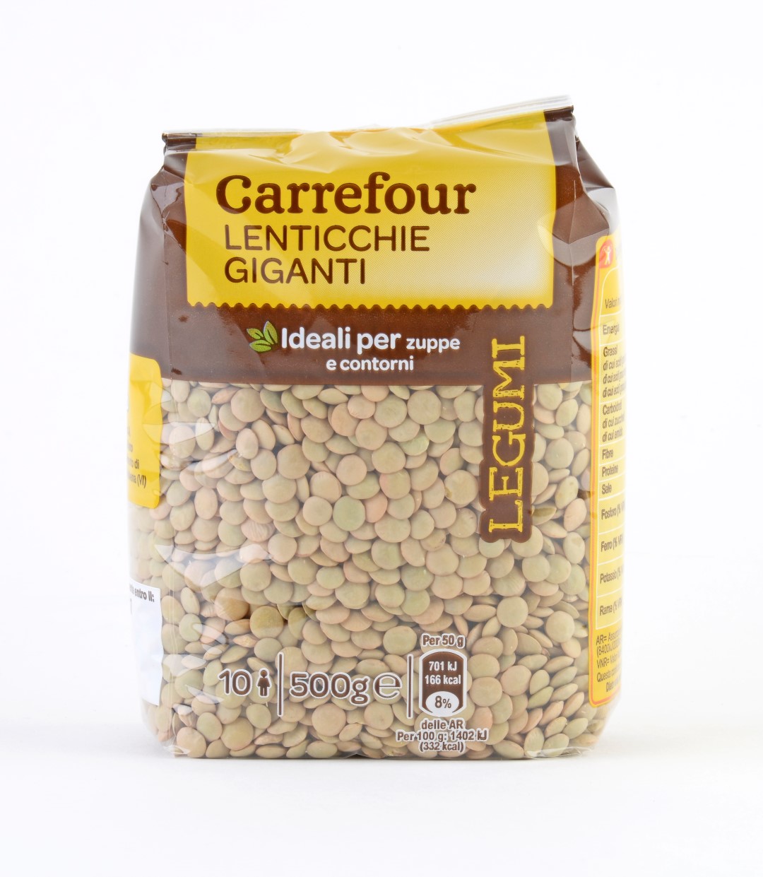 Carrefour Legumi Lenticchie Giganti 500 g