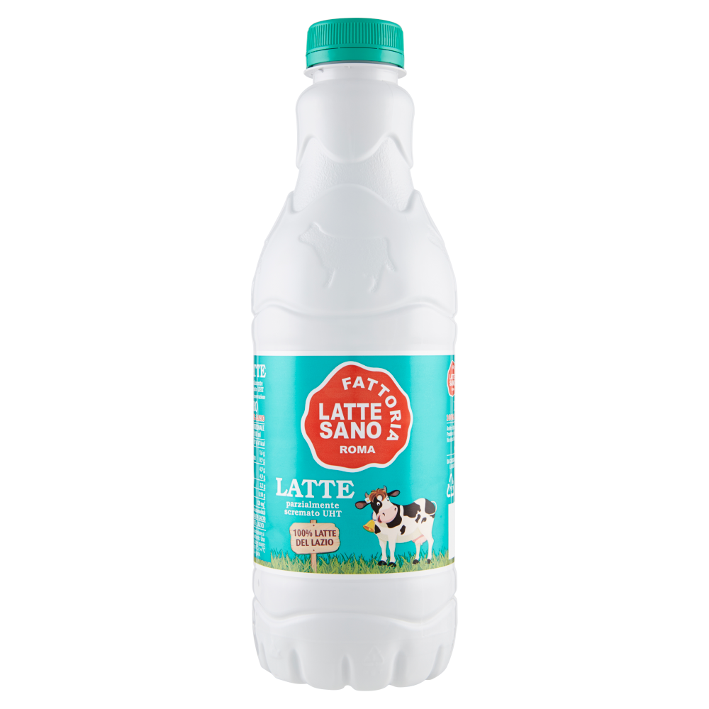 Fattoria Latte Sano Latte parzialmente scremato UHT 1 Litro