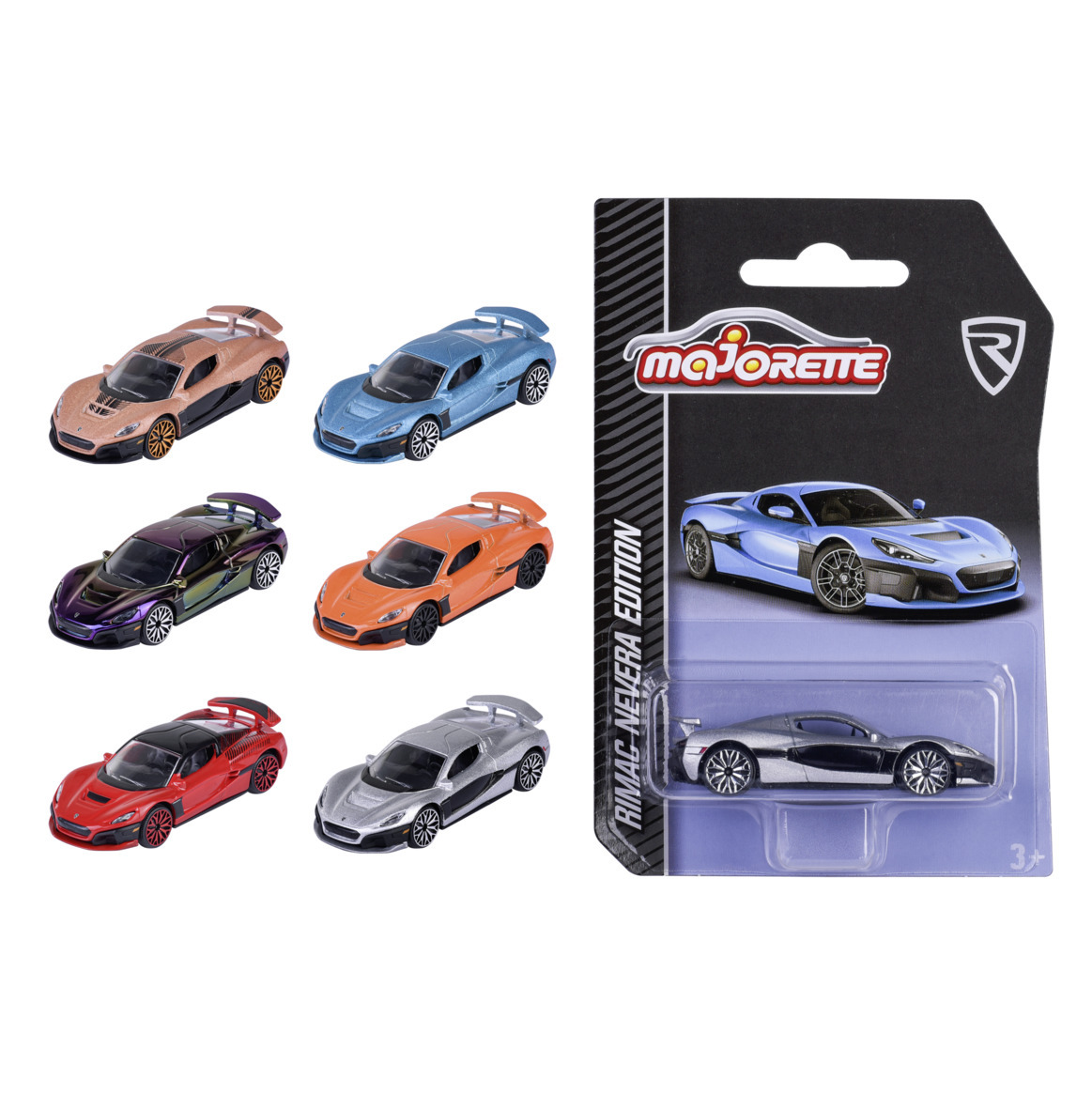 Majorette Rimac Nevera – Deluxe Cars (6 asst)