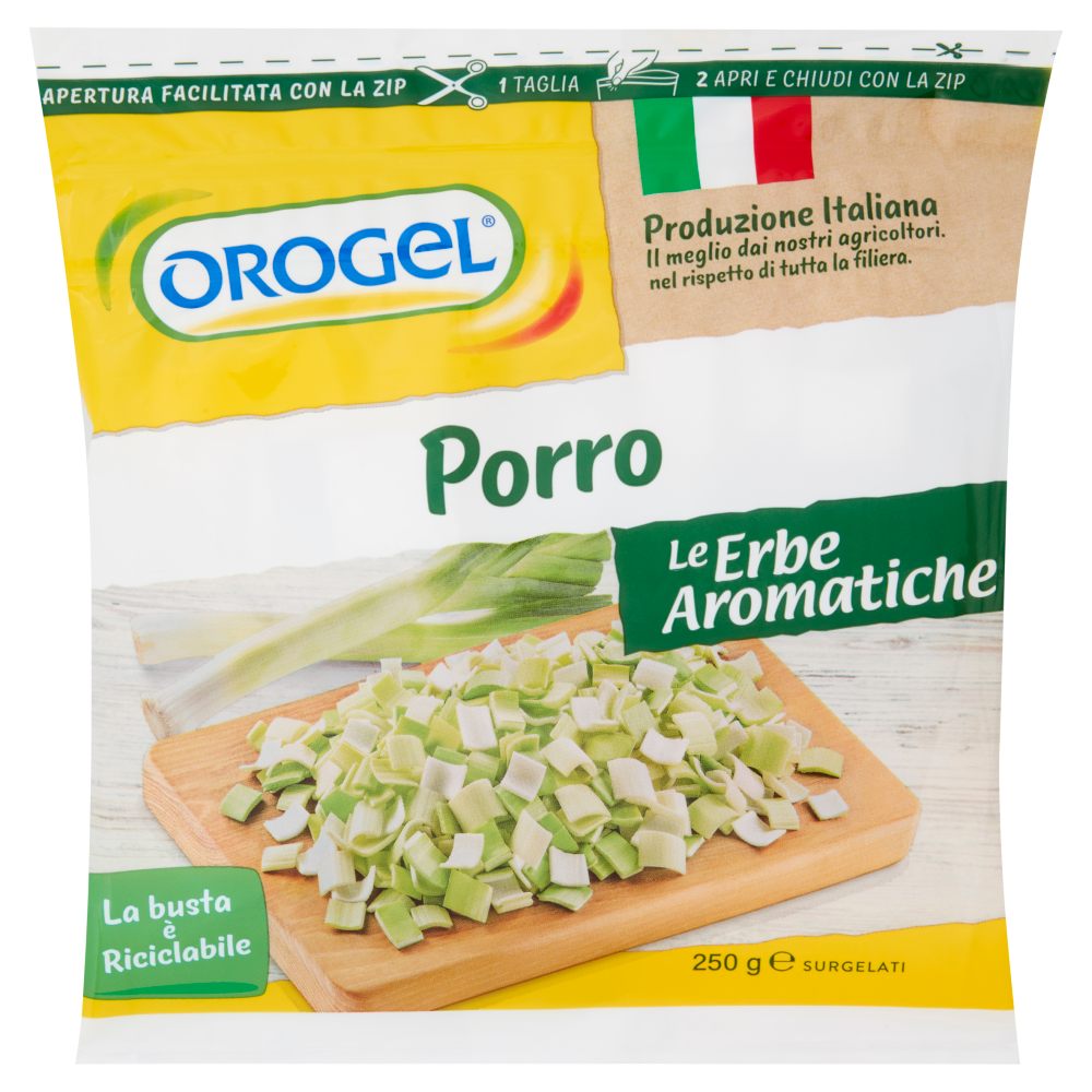 Orogel Le Erbe Aromatiche Porro Seurgelati 250 g