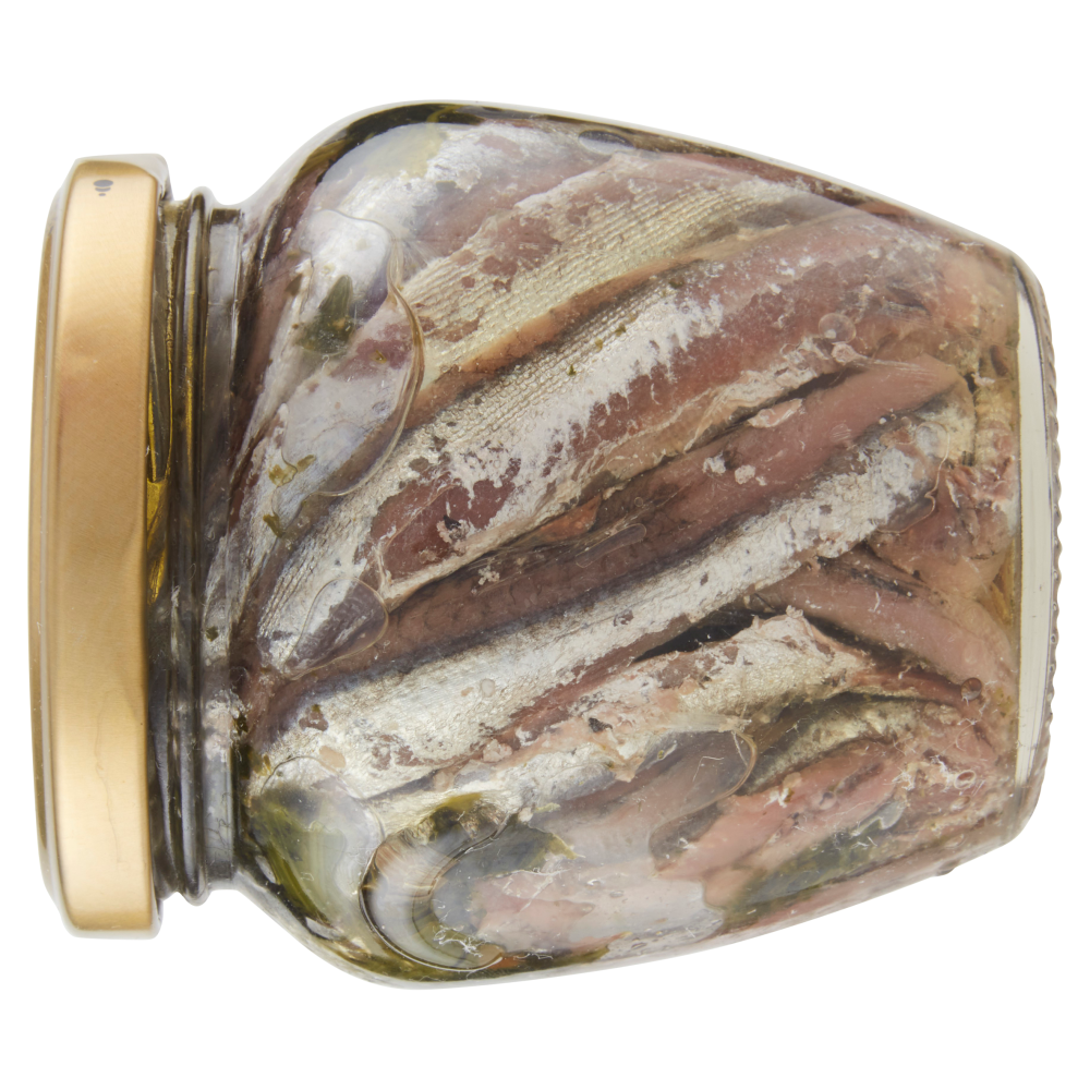 Sapori di Mare Acciughe con Prezzemolo in Olio di Oliva 200 g