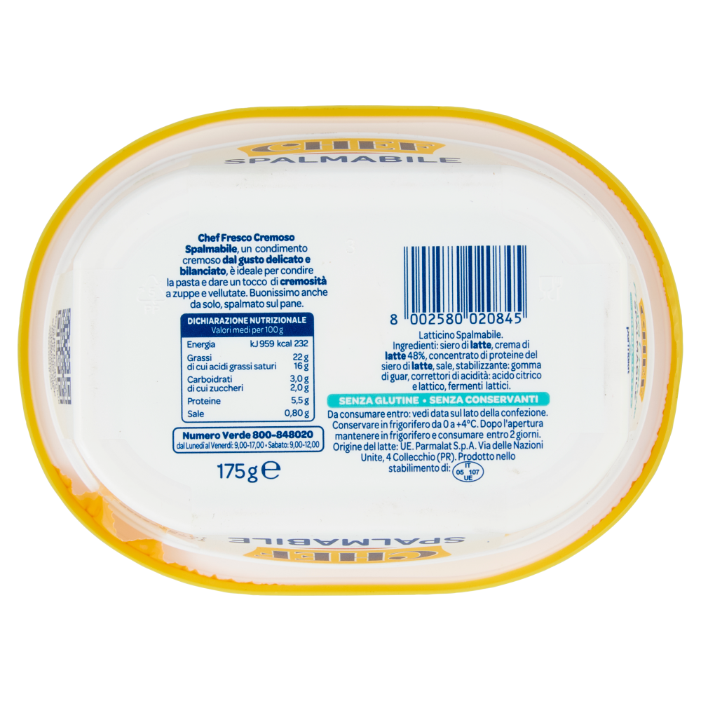 Chef Fresco Cremoso Spalmabile 175 g