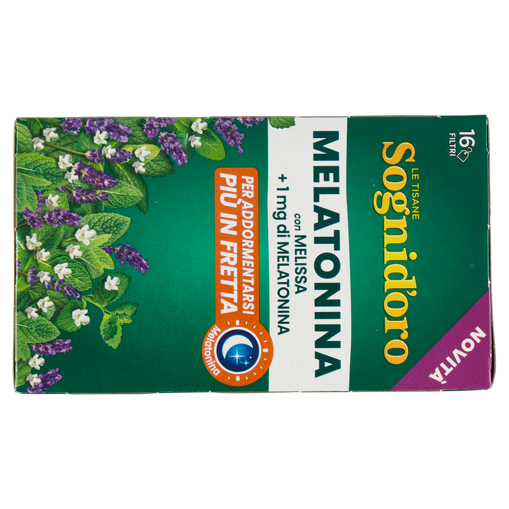 Sognid'oro le Tisane Melatonina con Melissa + 1mg di Melatonina bustine 16 x 2 g