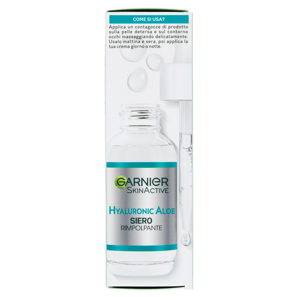 Garnier SkinActive Hyaluronic Aloe Siero Rimpolpante, 30 ml