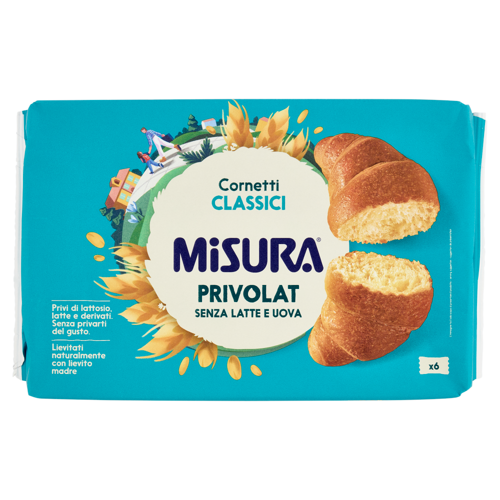 Misura Privolat 6 Cornetti Classici 246 g