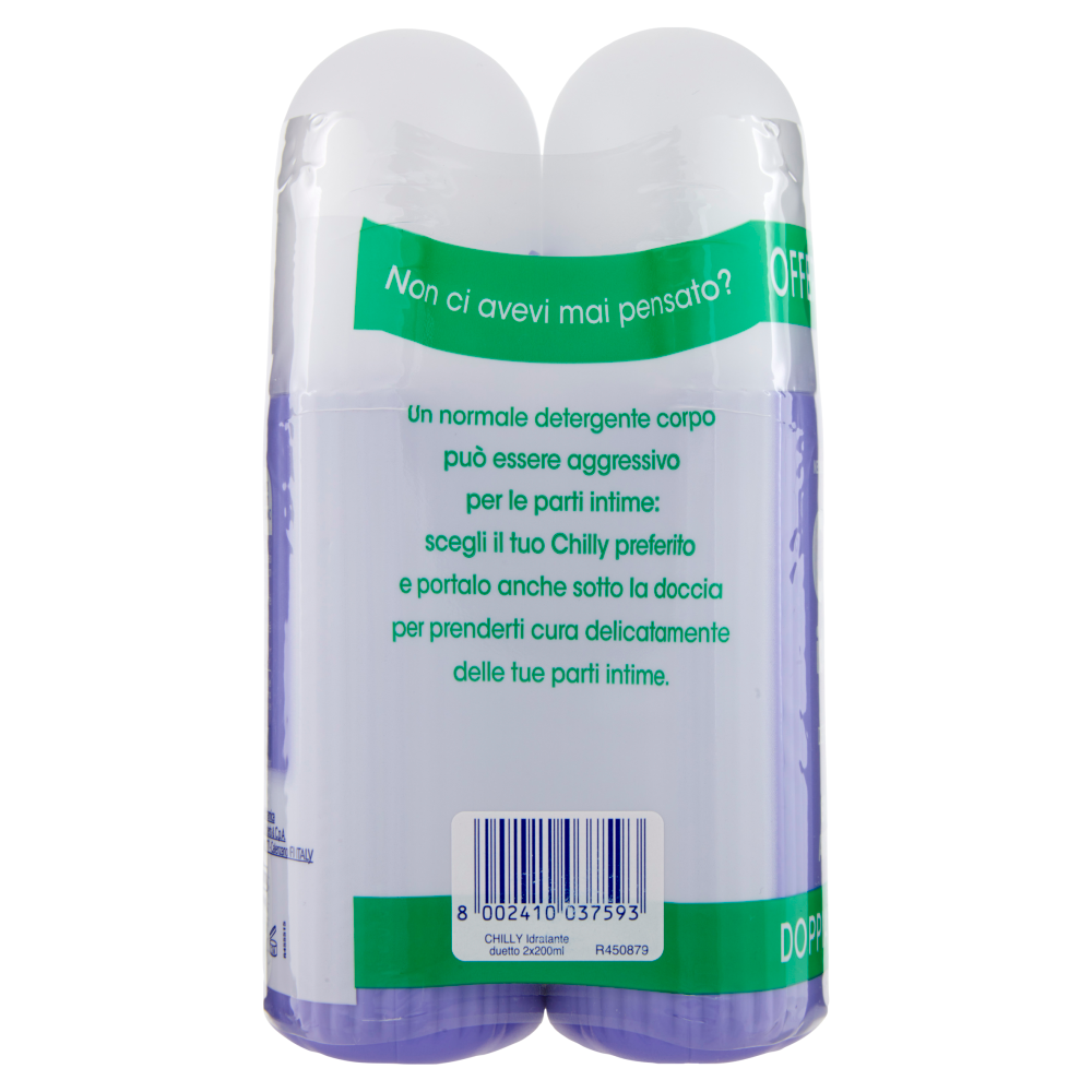 Chilly idratante Detergente Intimo 2 x 200 ml