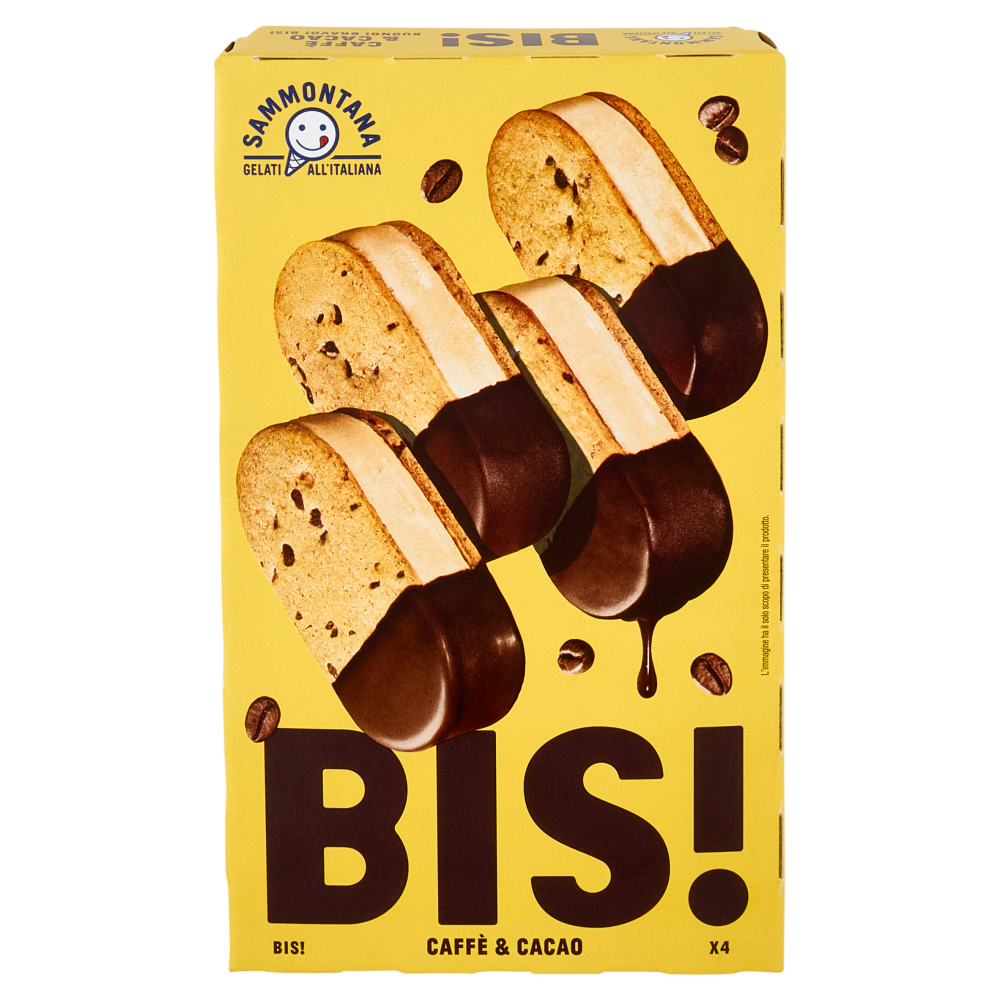 Sammontana Bis! Caffè & Cacao 4 x 50 g