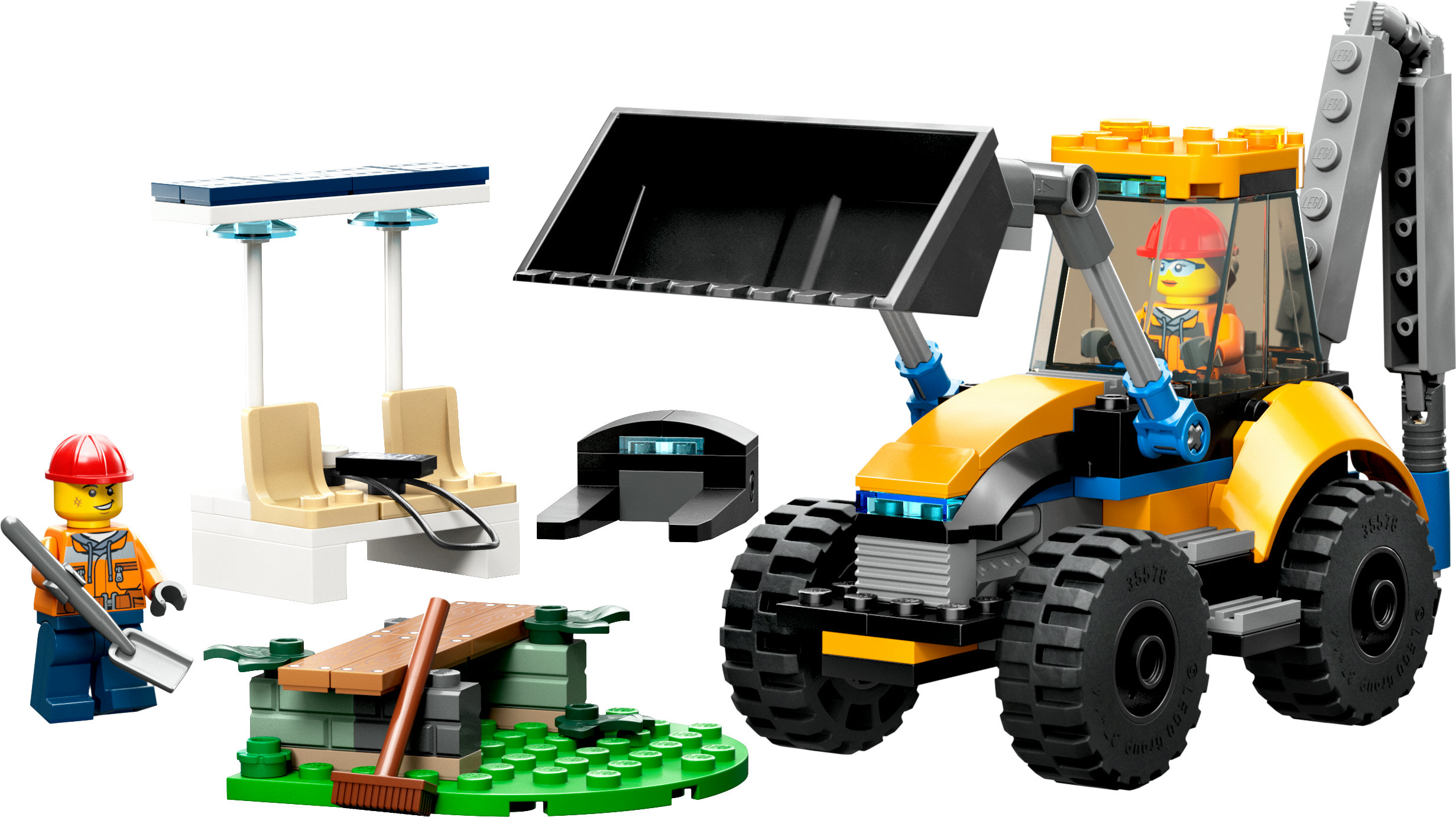 LEGO City Scavatrice per costruzioni