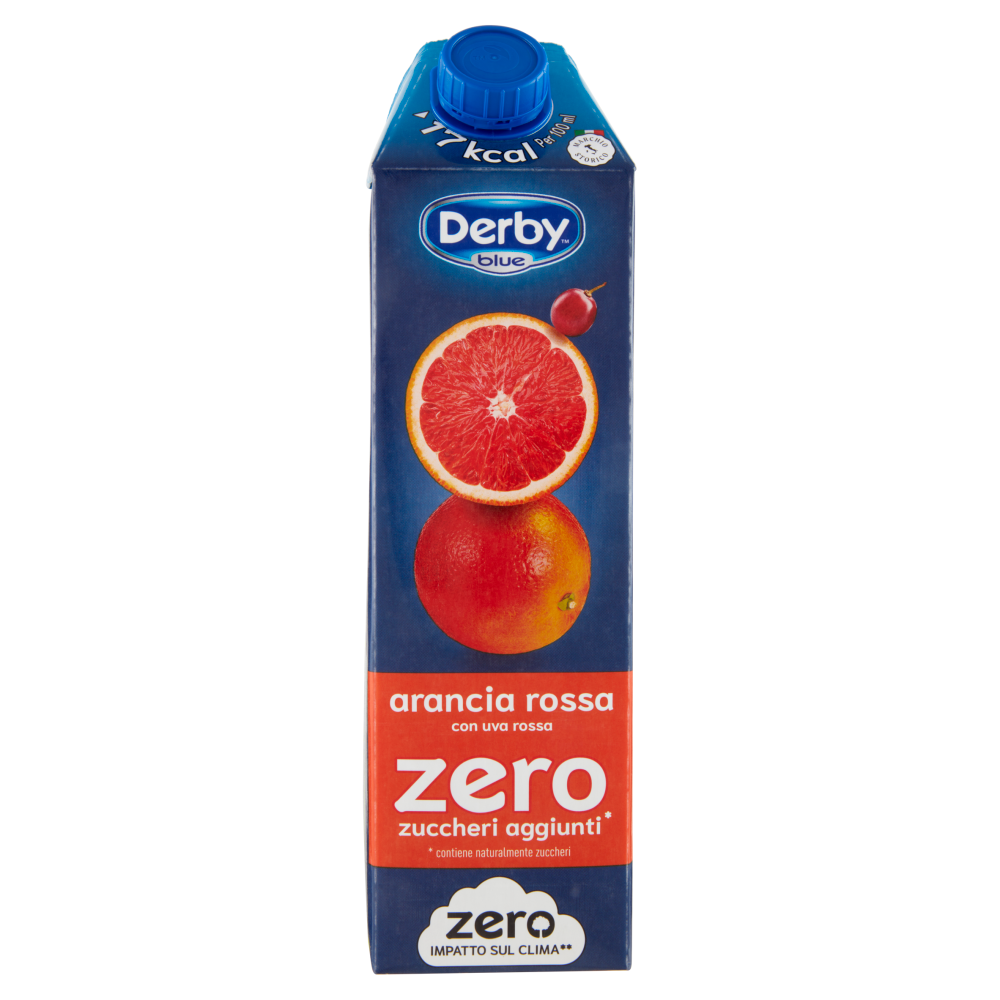Derby blue zero arancia rossa 1000 ml